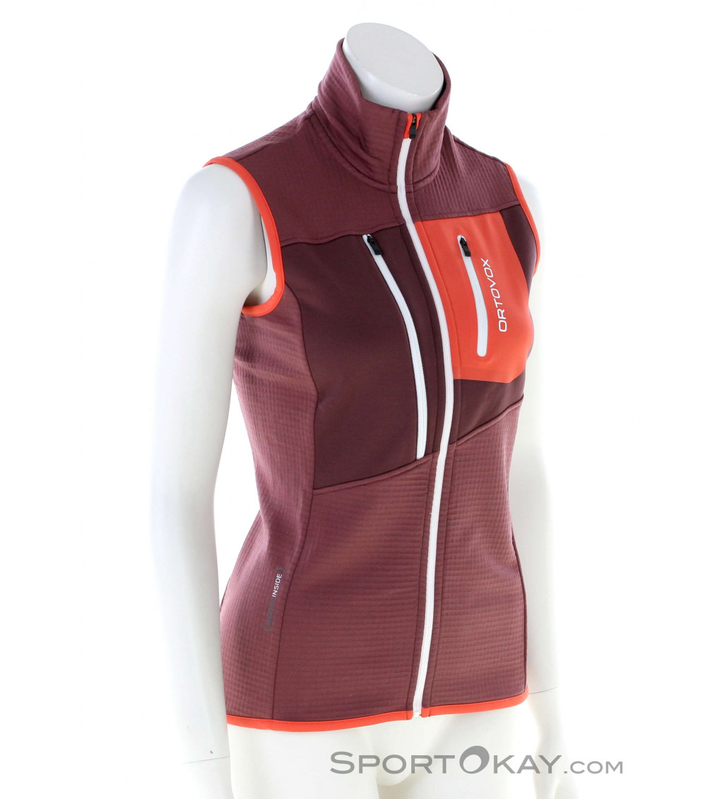 Ortovox Fleece Grid Vest Women Outdoor vest