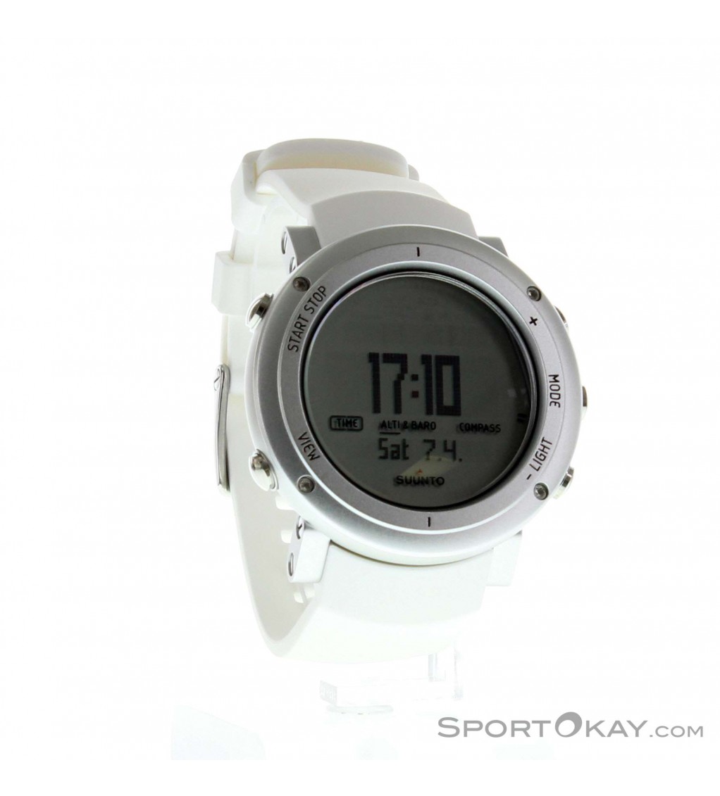 sneen Abe Ovenstående Suunto Core Alu Pure White Bergsportuhr - Outdoor Watches - Sports Watches  - Digital - All