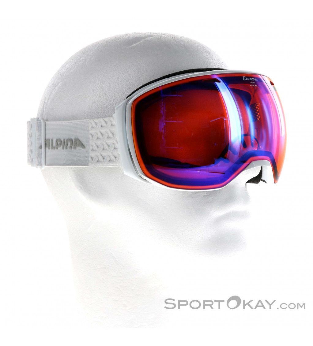 Alpina Big Horn Mirror Ski Goggles
