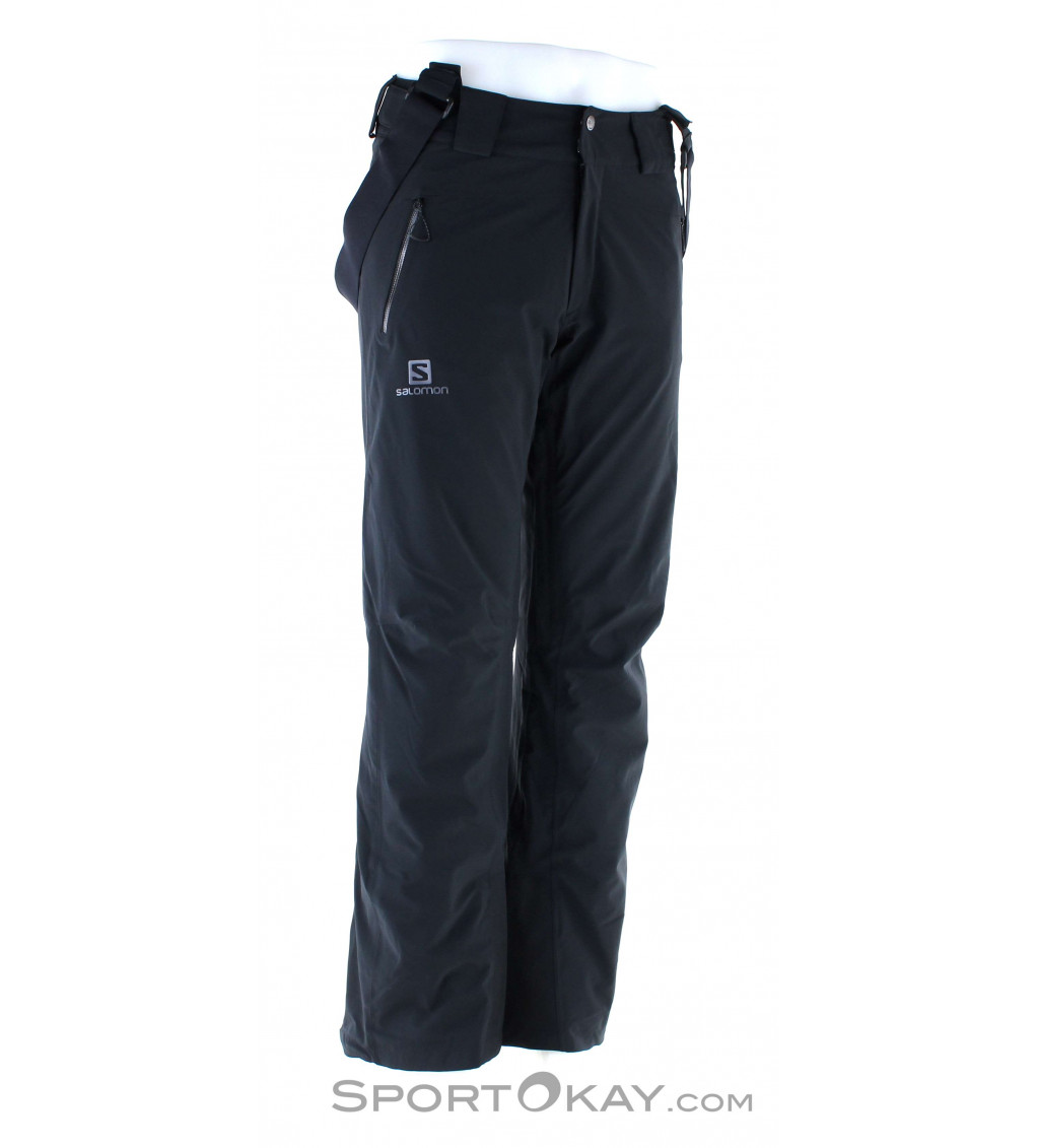 Salomon Iceglory Pant Mens Ski Pants Long Cut - Ski Pants Clothing - Ski & - All