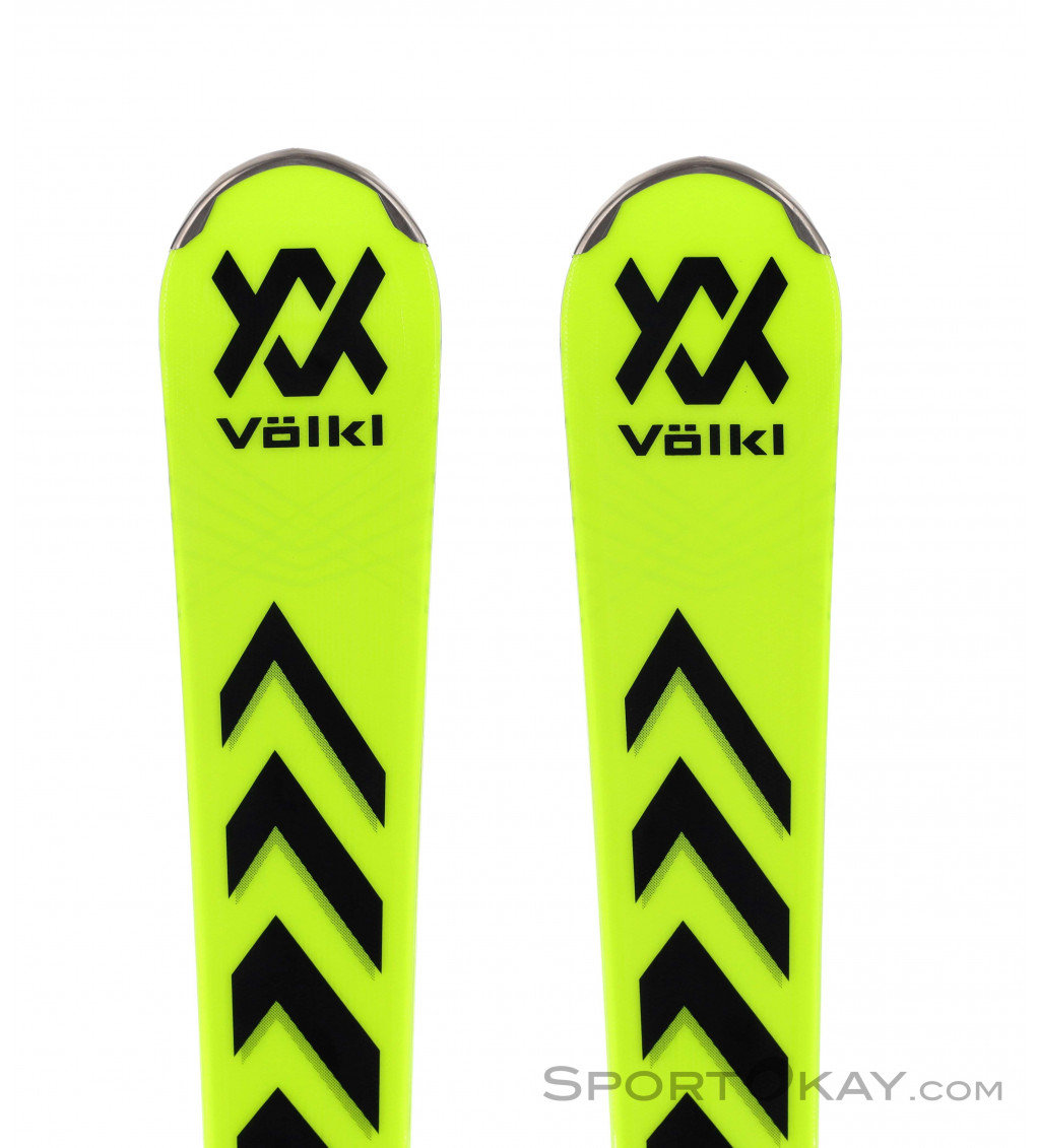 Völkl Racetiger SC Yellow + vMotion 12 GW Ski Set 2024