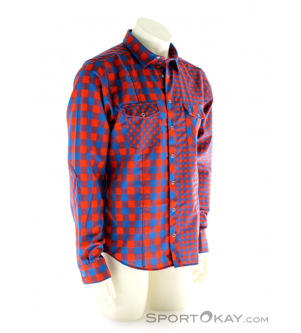 Ortovox Double Check Shirt LS Mens Outdoor Shirt - Shirts & T-Shirts -  Outdoor Clothing - Outdoor - All