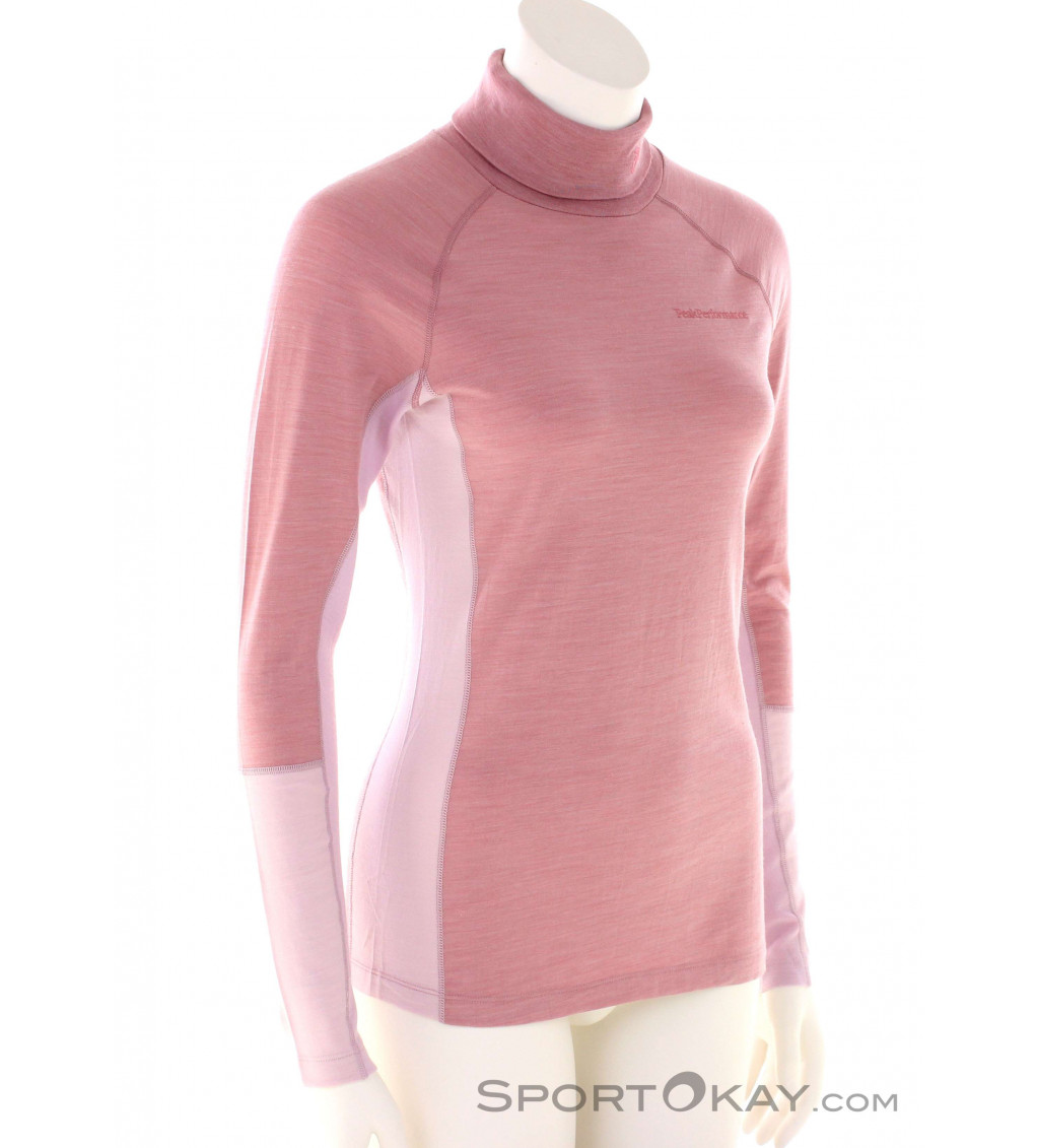 Pink Yoga Gym Shirts Women With Chest Pad Quick Dry, Long Sleeved