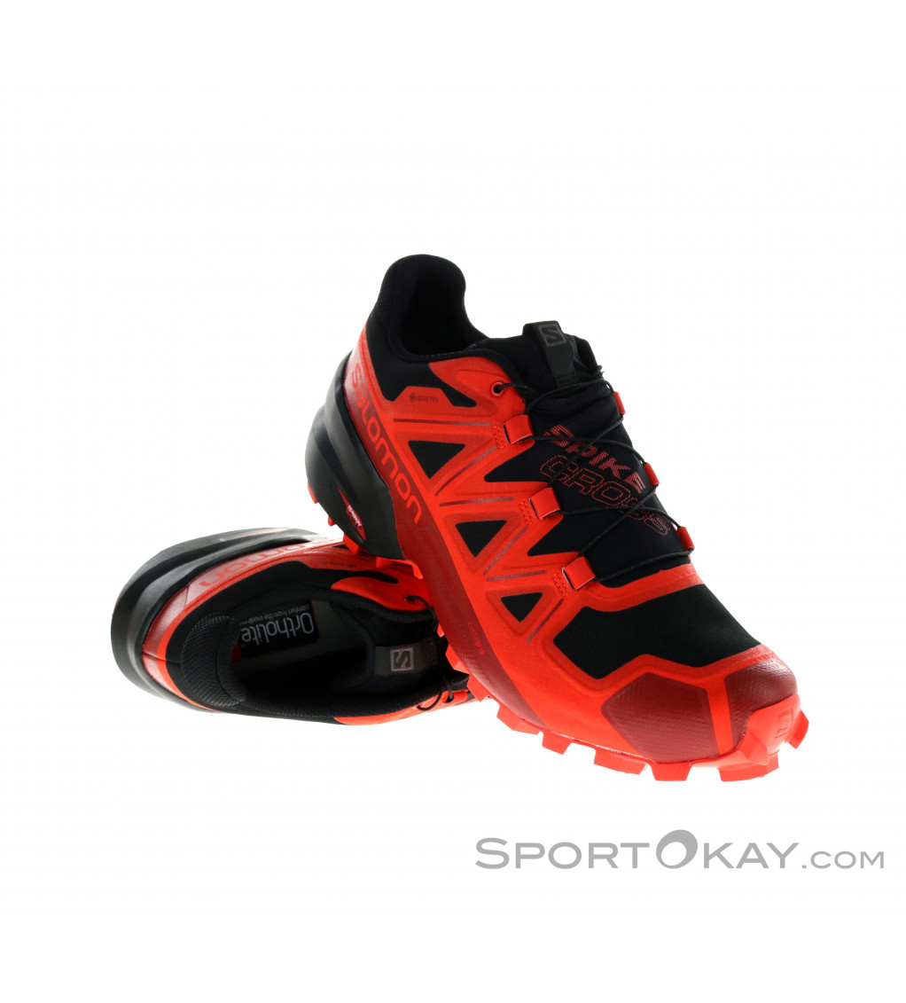 Salomon Spikecross 5 GTX Mens Trail Running Shoes Gore-Tex