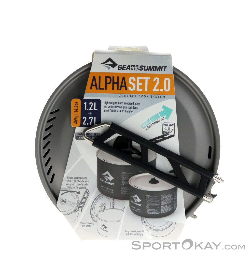 Sea to Summit Alpha Pot Set 2.0 - Needle Sports Ltd