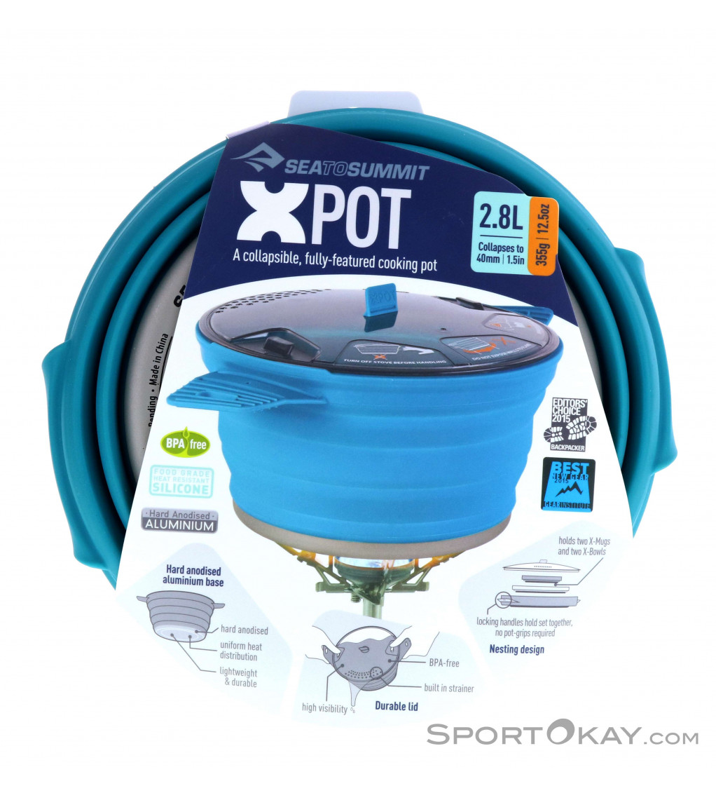Sea to Summit X-Pot 2,8l Pot - Other - Camping - Outdoor - All