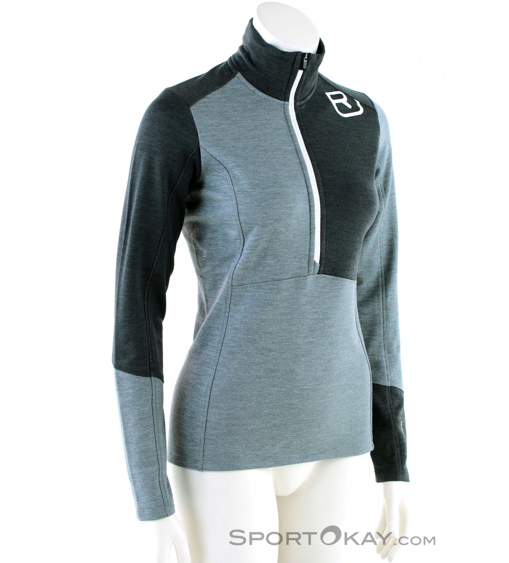 Ortovox Fleece Light Zip HZ Womens Sweater