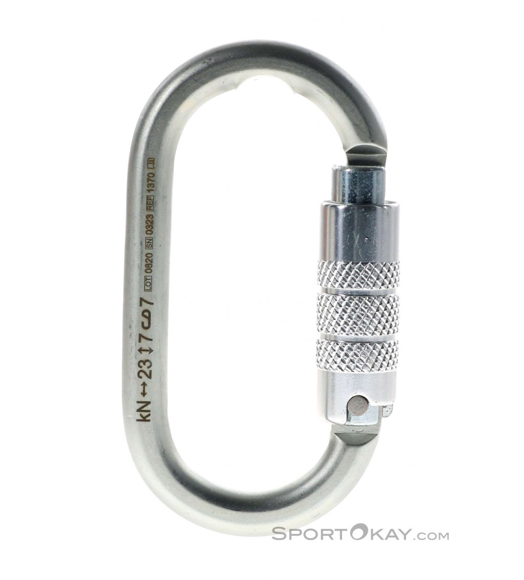 LACD Oval Trilock Steel Safe Lock Carabiner