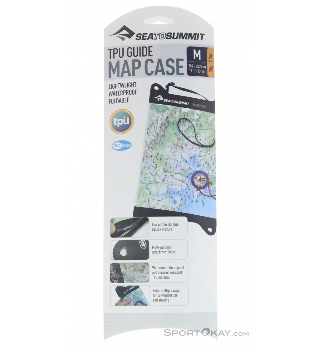 Sea to Summit TPU Guide Map Case M Map Case