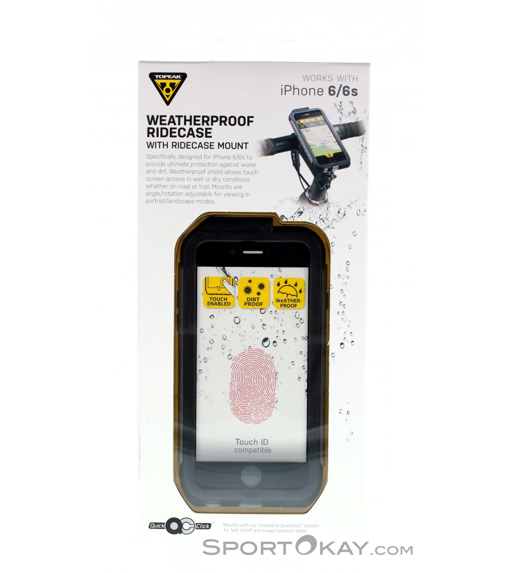 Topeak Weatherproof RideCase Iphone 6 Mobile Phone Case