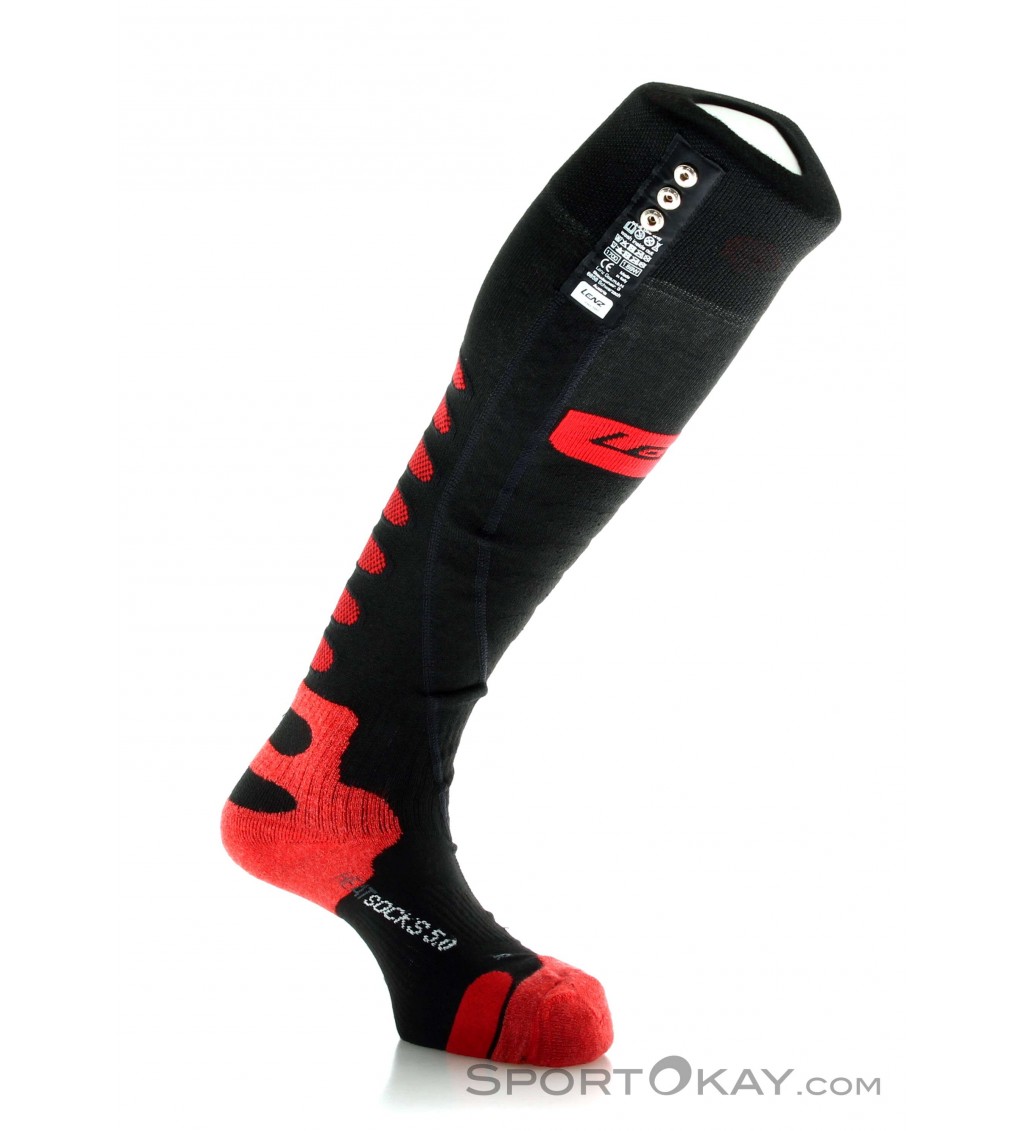Lenz Set of Heat Sock 5.0 Toe Cap + RCB 1200 Heated Socks