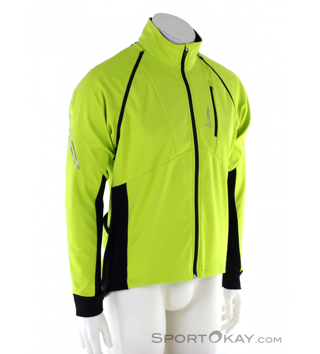 Löffler Beta Windstopper Light Women's Bike Jacket - neon yellow 200