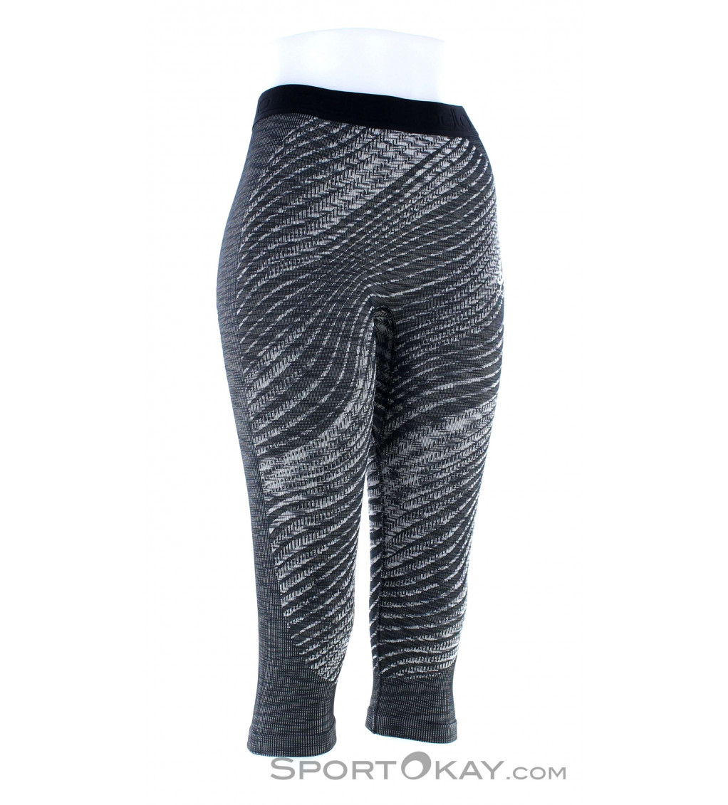 ODLO-BLACKCOMB ECO BL BOTTOM 3/4 BLACK - Thermal leggings