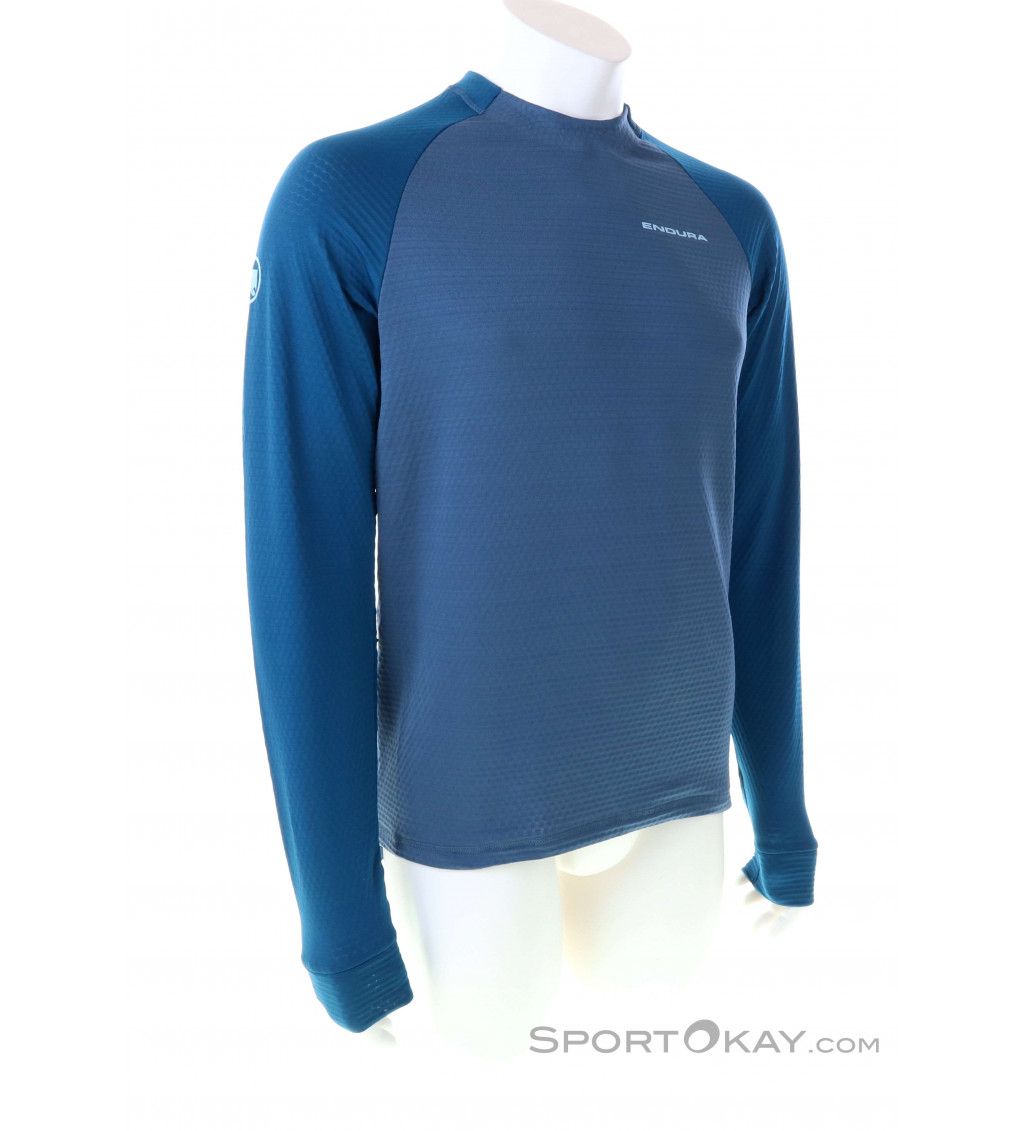 Endura Singletrack Fleece LS Mens Biking Shirt Shirts T Shirts
