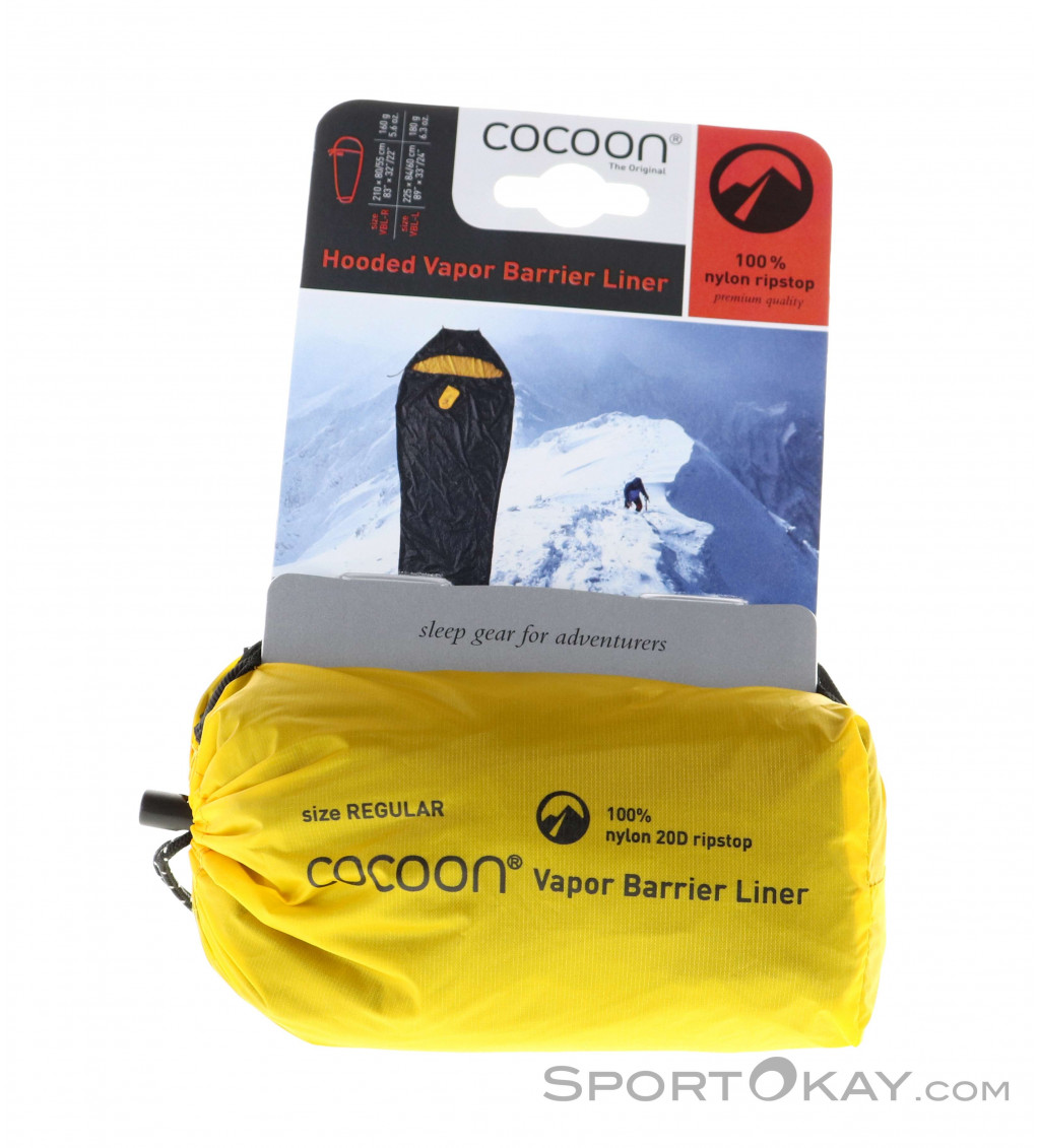Cocoon Hooded Vaper Barrier Liner Sleeping Bag