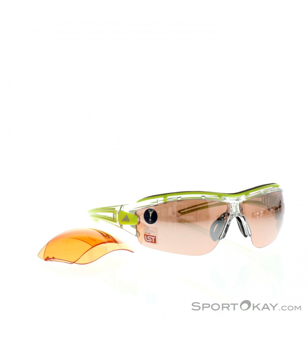 consumidor comprar permanecer Adidas Evil Eye halfrim Pro Sonnenbrille grün - Fashion Sunglasses -  Sunglasses - Fashion - All