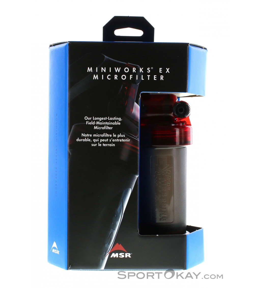 MSR MiniWorks EX Mikrofilter Water Filter