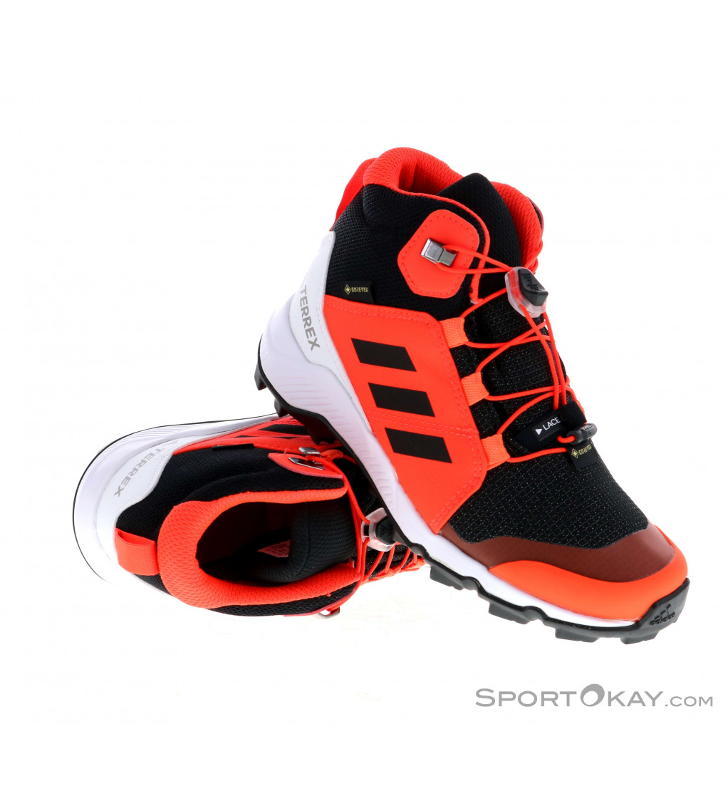 Ventilar Muy lejos Medalla adidas Terrex Mid GTX Kids Hiking Boots Gore-Tex - Hiking Boots - Shoes &  Poles - Outdoor - All