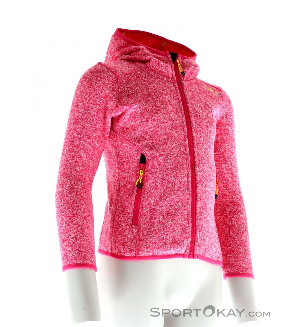 CMP Strickfleece Jacket Girls Outdoor Sweater - Sweaters - Outdoor Clothing  - Outdoor - All