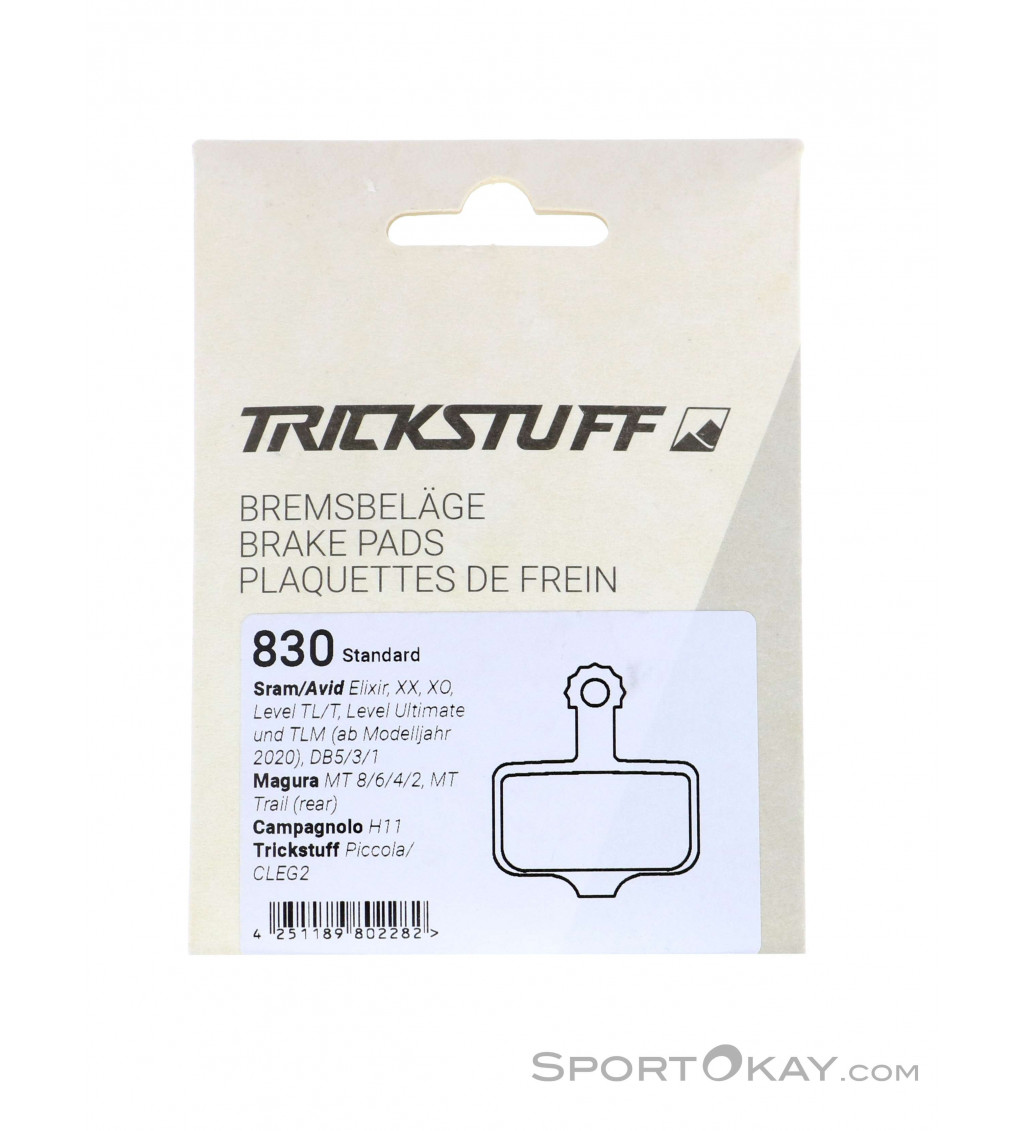Trickstuff Standard 830 Resin Disc Brake Pads