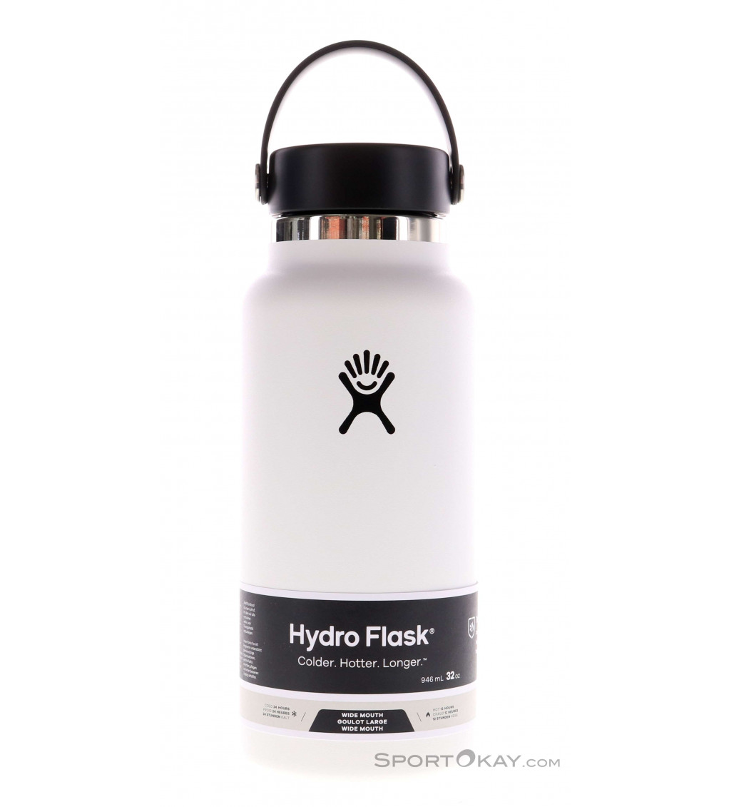 Hydro Flask 32OZ Wide Mouth 2.0 Water Bottle, Straw Lid, Multiple