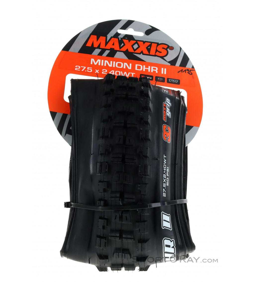 Maxxis Minion DHR II WT EXO TR 3C MaxxGrip 27,5 x 2,40" Tire