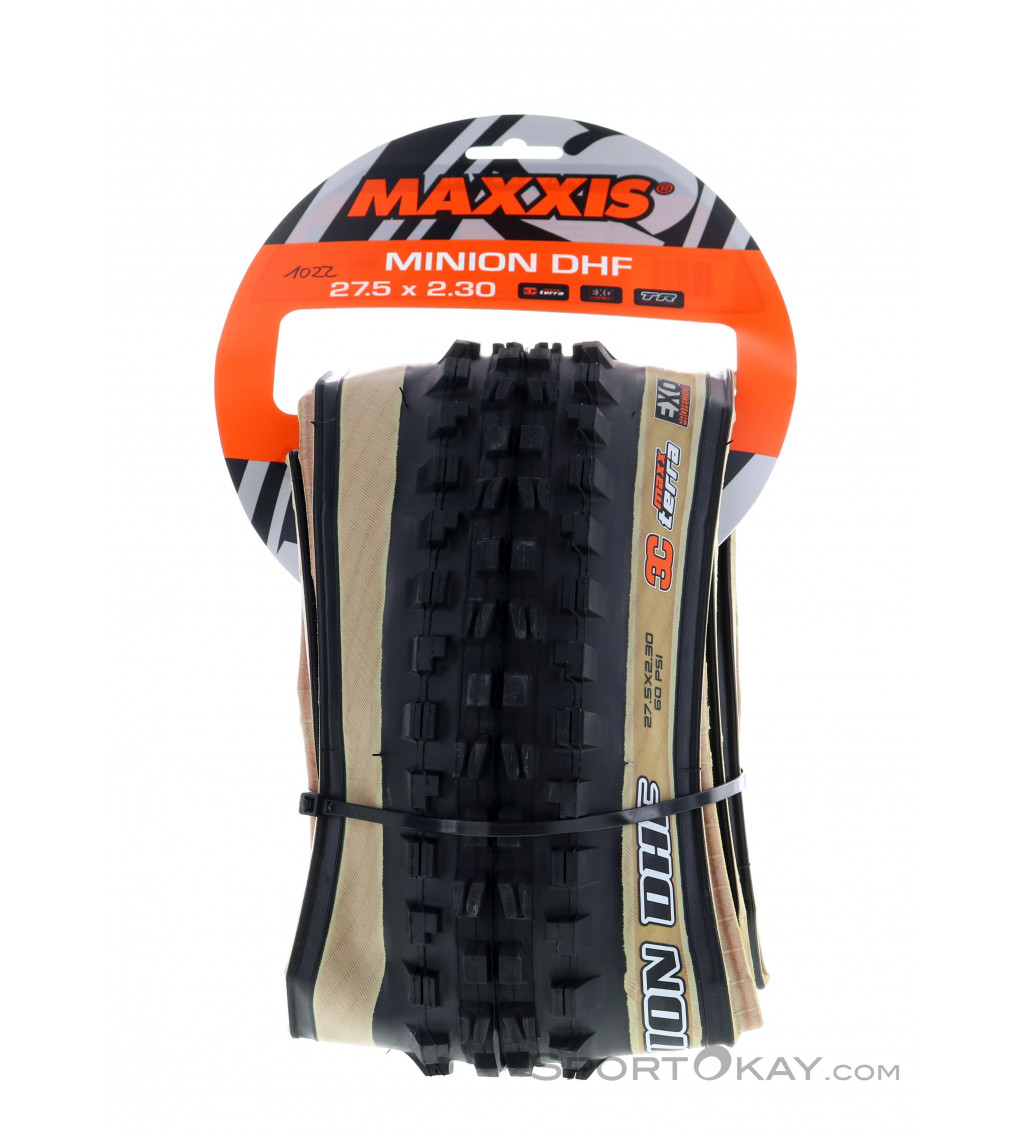 Maxxis Minion DHF EXO TR Skin 3C MaxxTerra 27,5 x 2,30" Tire