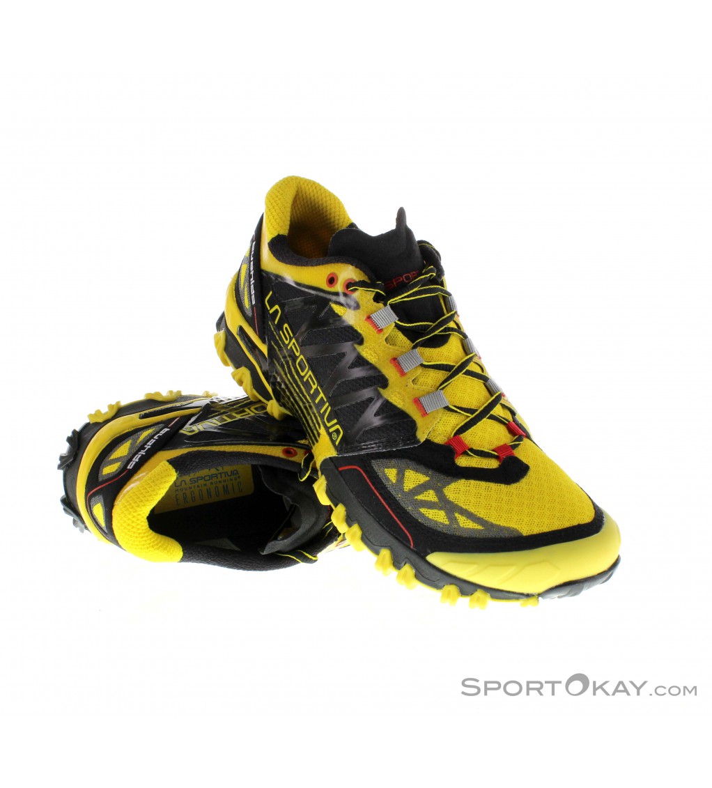 La Sportiva Bushido Mens Trail Running Shoes Trail Running Shoes Running Shoes Running All
