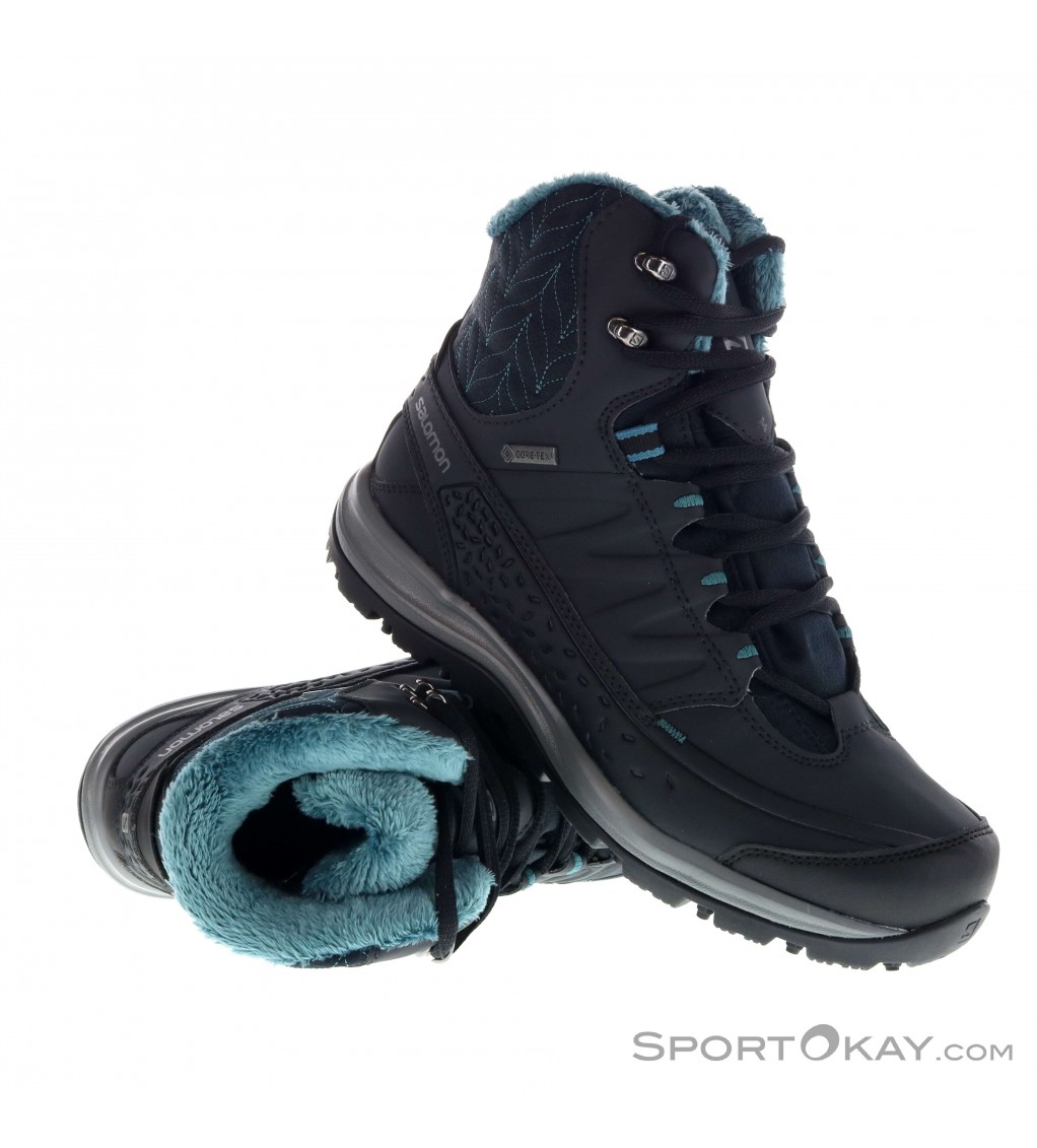 Snoep magneet Vierde Salomon Kaina Mid GTX Womens Winter Shoes Gore-Tex - Gore-Tex Boots -  Winter Shoes - Ski & Freeride - All