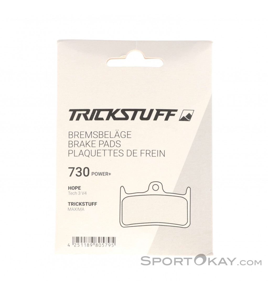 Trickstuff Power+ 730 Resin Disc Brake Pads