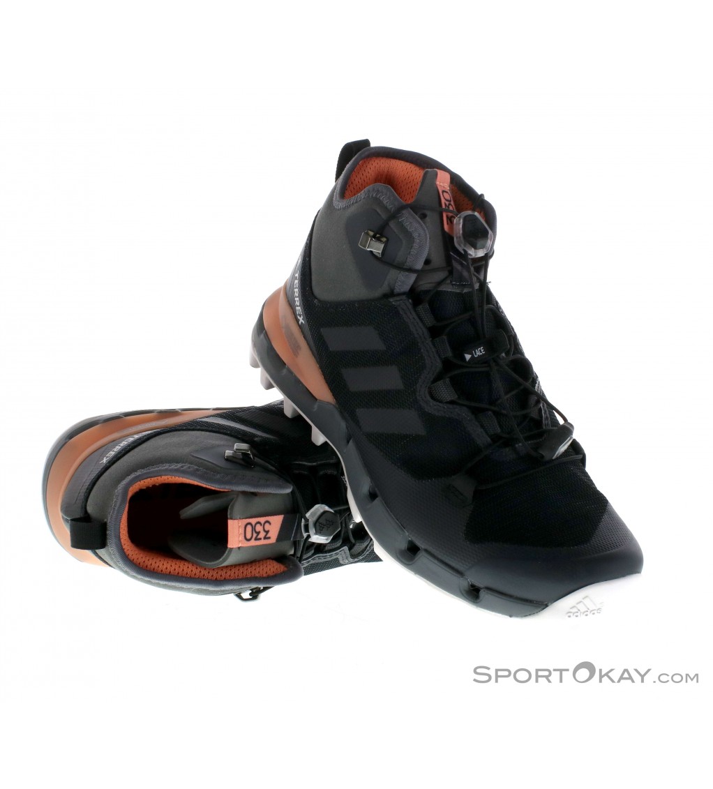adidas Terrex Fast Mid GTX Womens Hiking Boots Gore-Tex