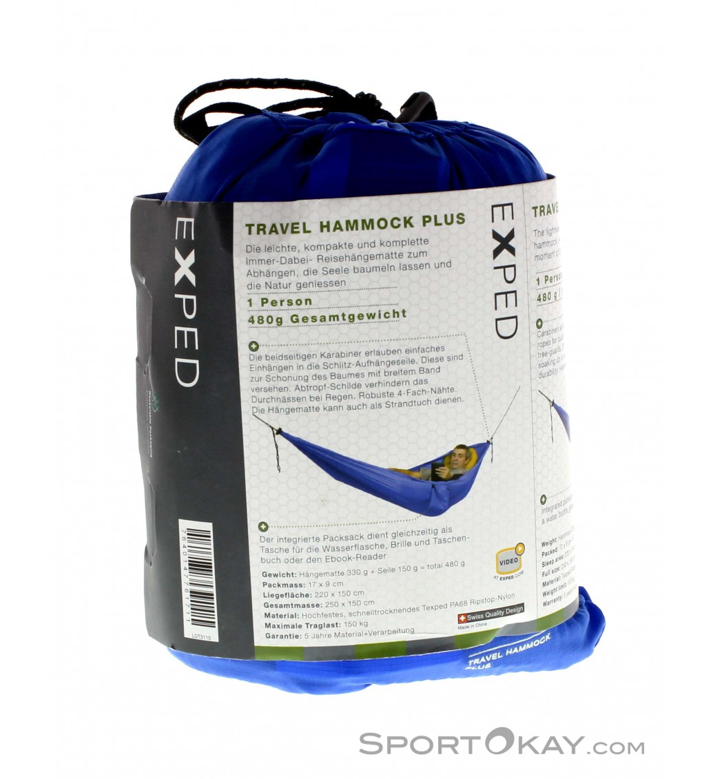 Exped travel hammock plus outlet