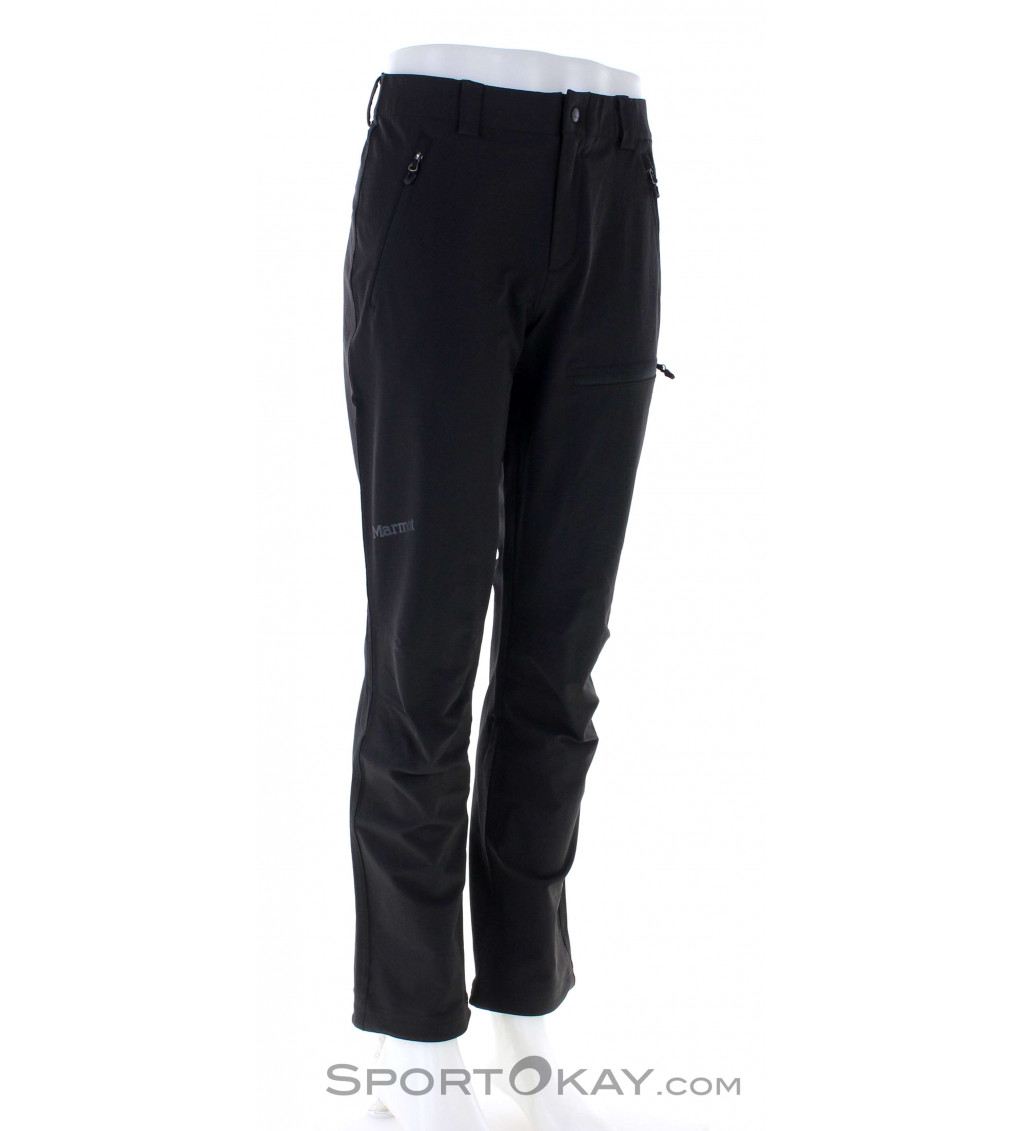 Jack Wolfskin Men's Activate Thermic Pants, Ebony, XL Reg 