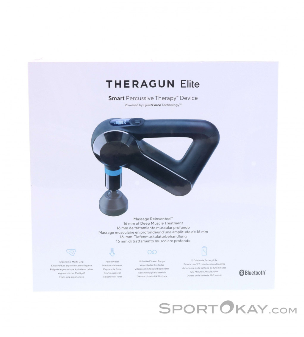 Theragun Elite Black Smart Percussive Massager