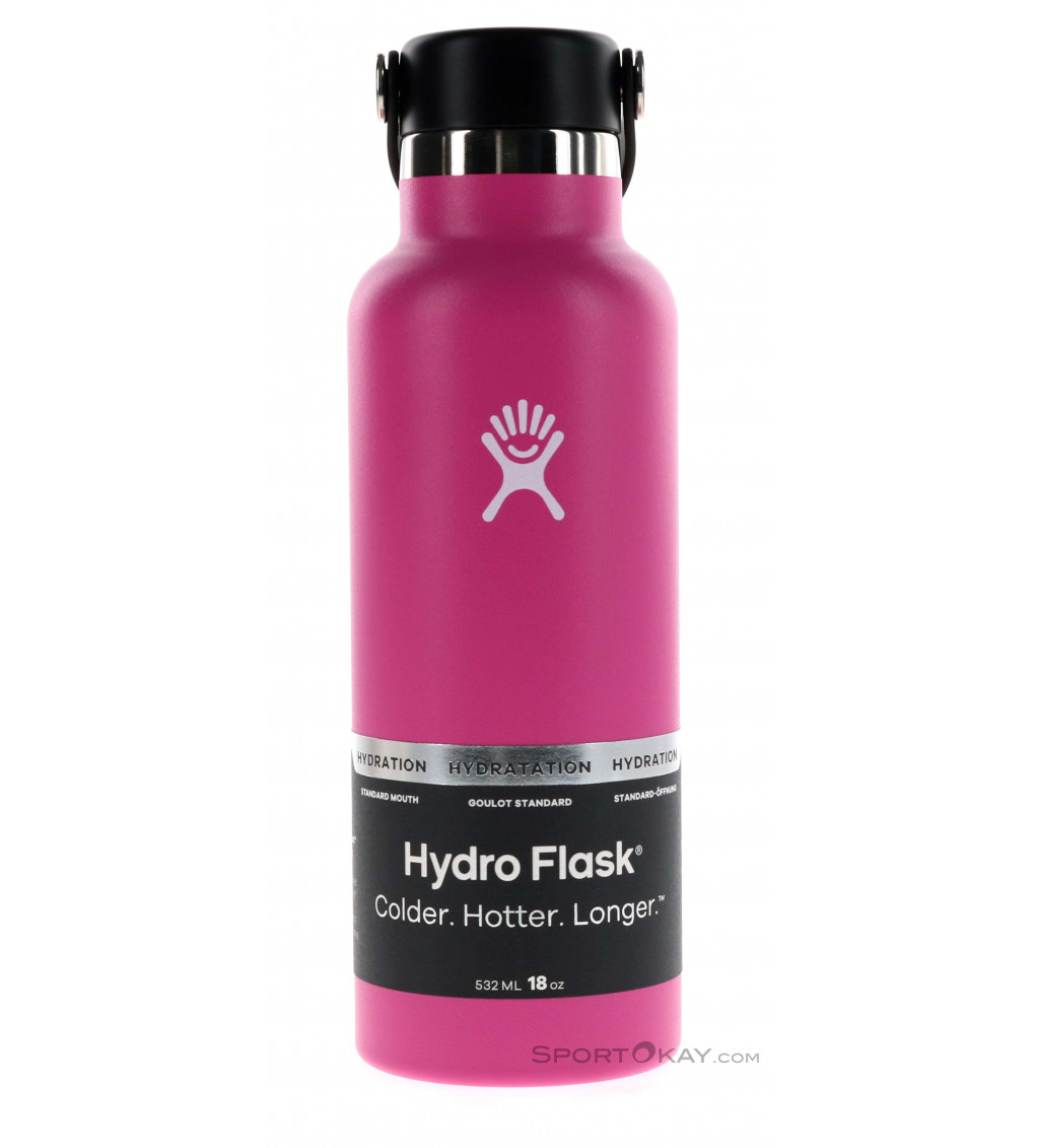 HYDRO FLASK Silicon Flex Boot for 12-24 oz. Wide & Standard Mouth Water  Bottles