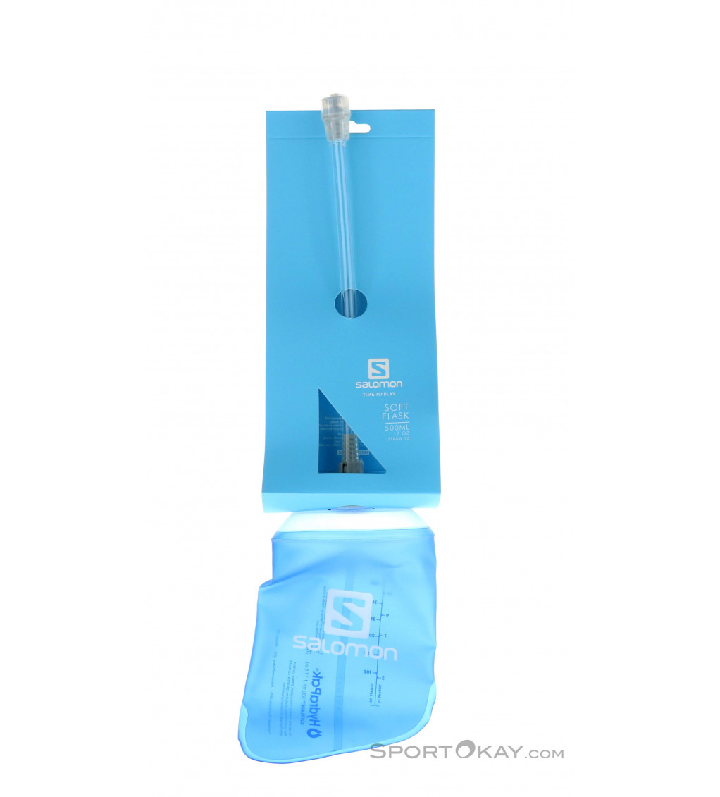Salomon Soft Flask with Straw, 500ml, 17 oz