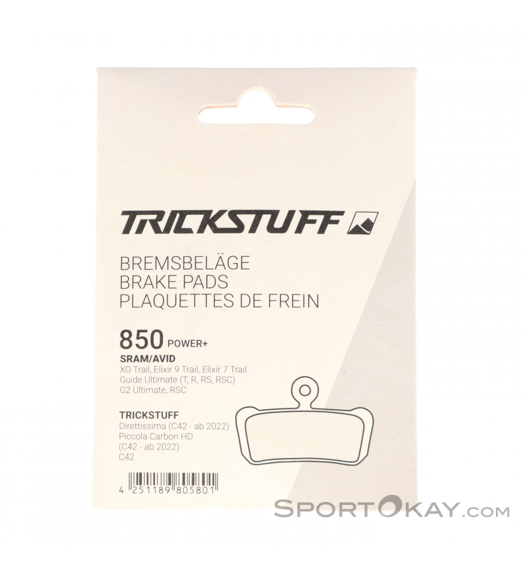 Trickstuff Power+ 850 Resin Disc Brake Pads