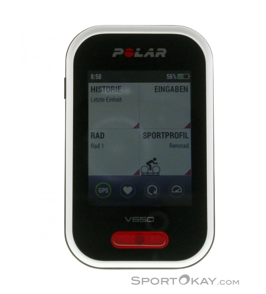 Polar V650 Bikecomputer HR Bike Computer Digital Bike All