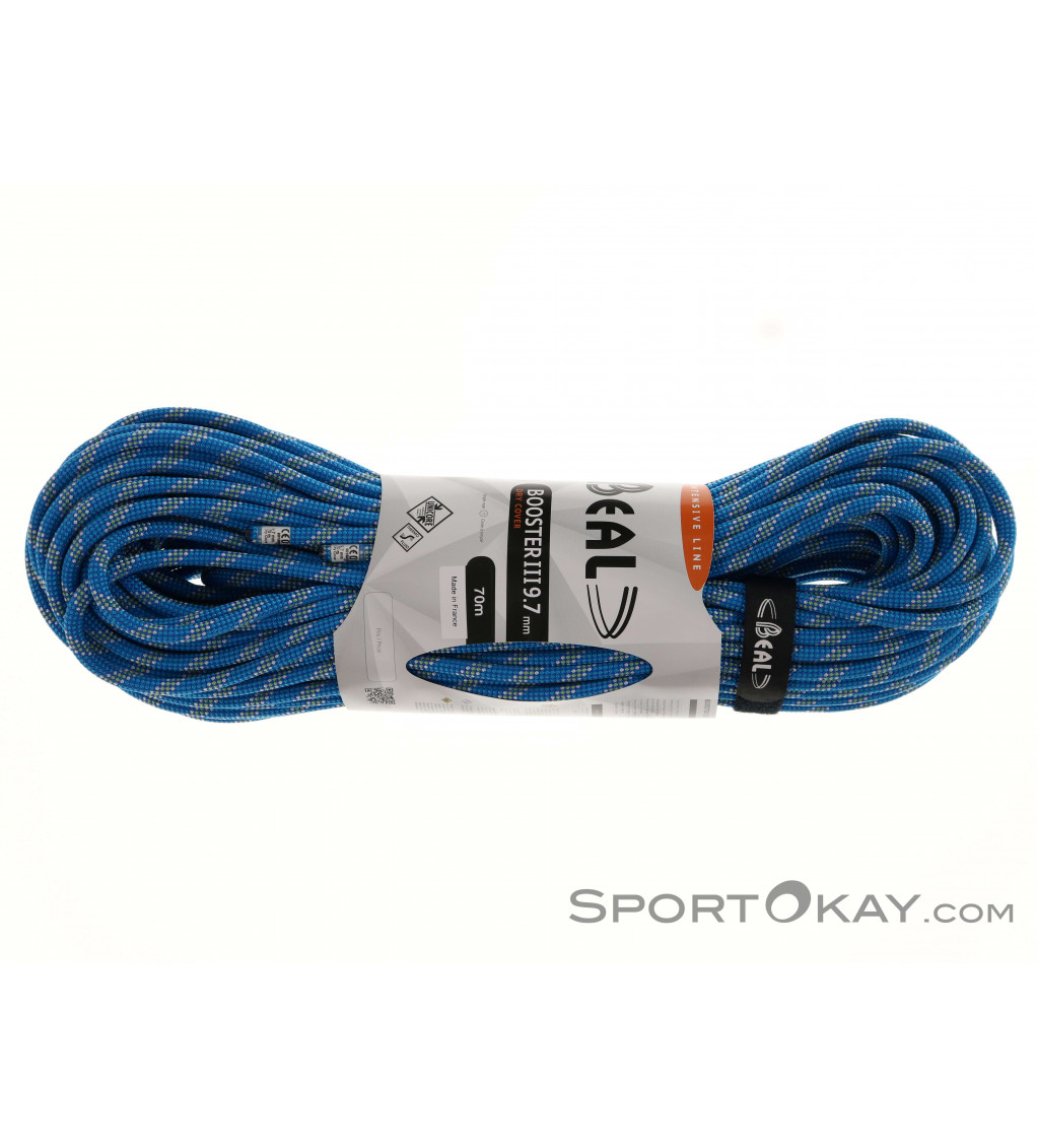 Beal Booster III Dry Cover 9,7mm 70m Climbing Rope