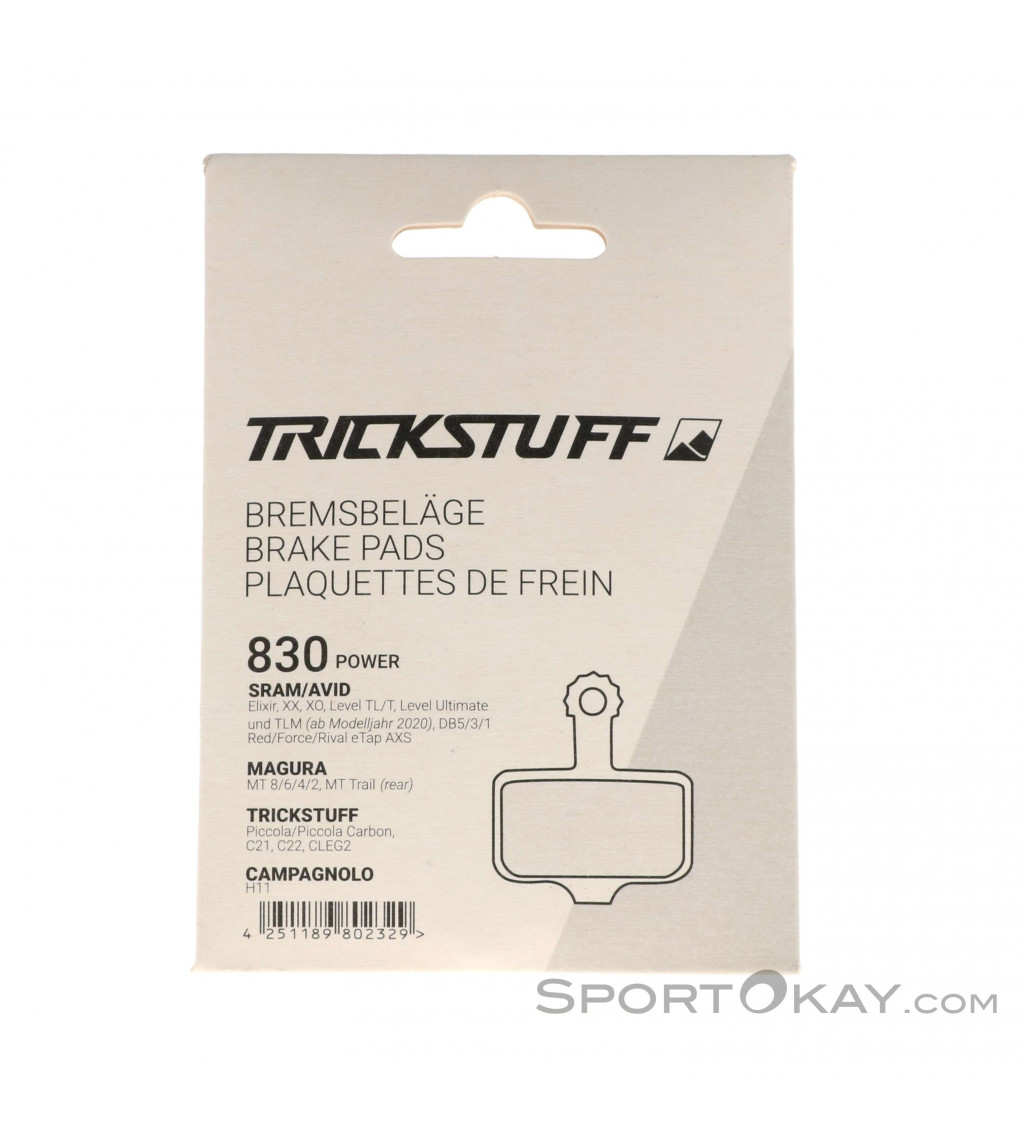 Trickstuff Power 830 Resin Disc Brake Pads