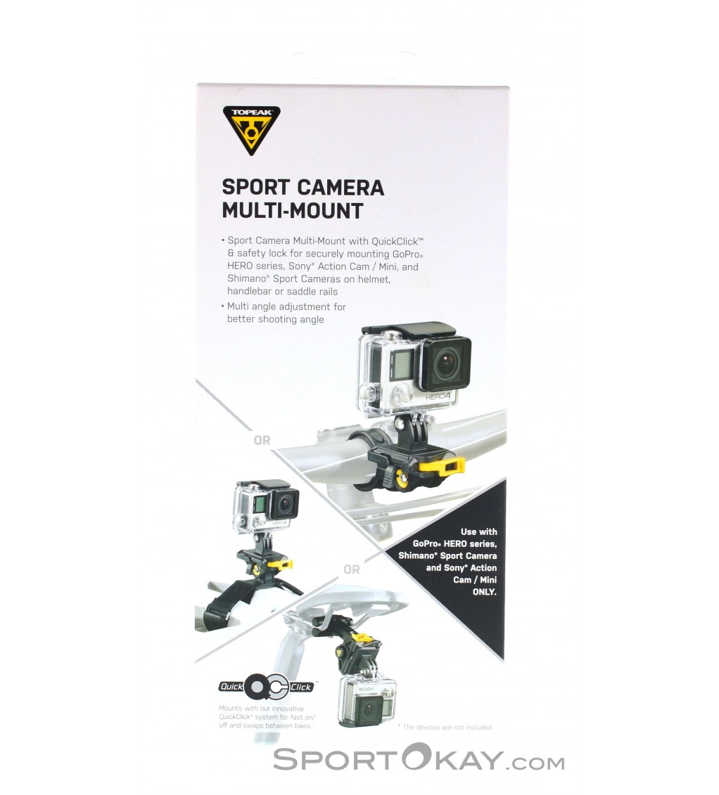 Topeak Sport Camera Multimount Actioncam Accessory