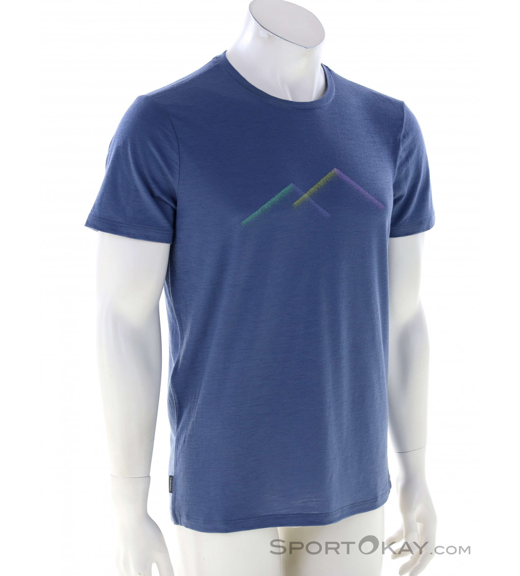 Icebreaker Merino 150 Tech Lite III Peak Glow Mens T-Shirt - Shirts & T ...
