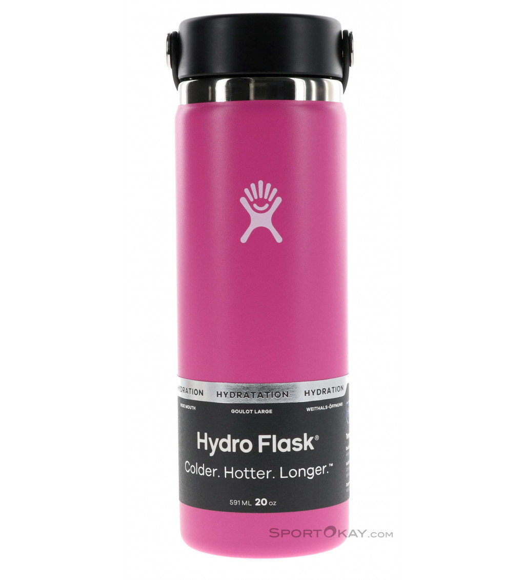 Hydro Flask 20 OZ Flex Cap Carnation 0,591 Thermos Bottle - Water Bottles -  Fitness Accessory - Fitness - All