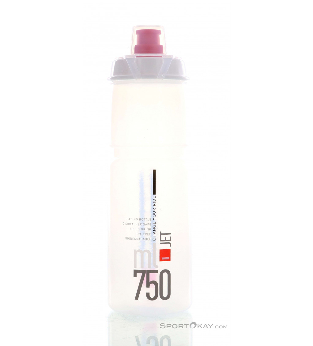 STX Long Straw Water Bottle - Clear