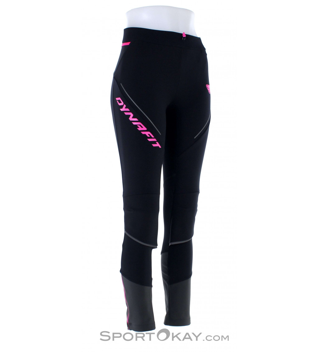 DYNAFIT Women's Winter Running Tights, Black Out-912, 34, black out :  : Fashion