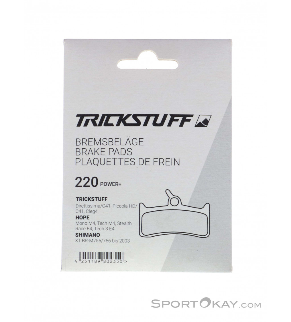Trickstuff Power+ 220 Resin Disc Brake Pads