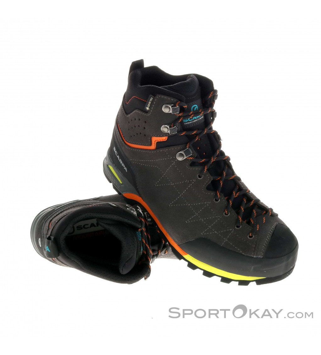 Scarpa Zodiac Plus GTX Mens Approach Shoes Gore Tex Trekking Shoes Shoes Poles Outdoor All