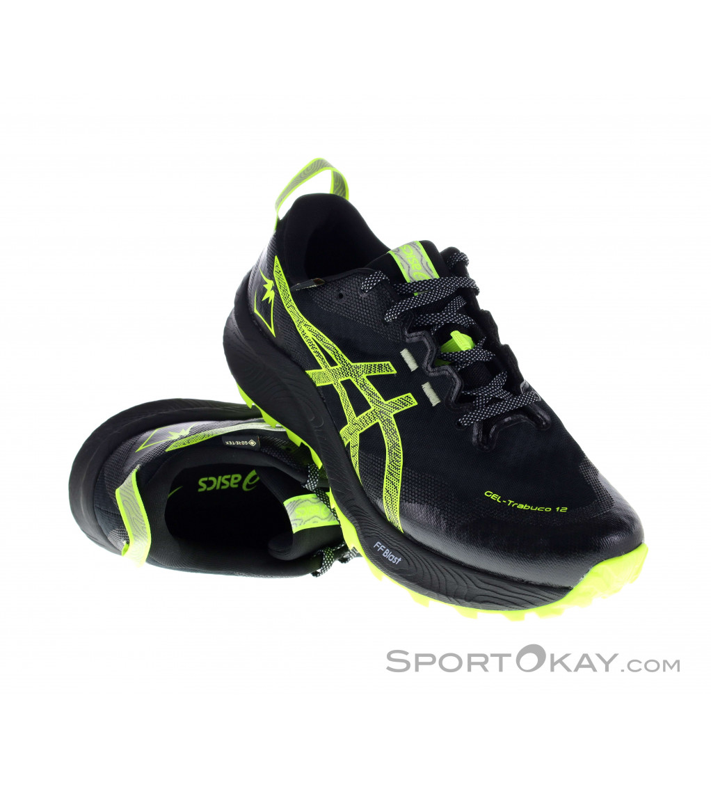 Asics Gel Trabuco 12 GTX Mens Trail Running Shoes Gore Tex Trail Running Shoes Running Shoes Running All