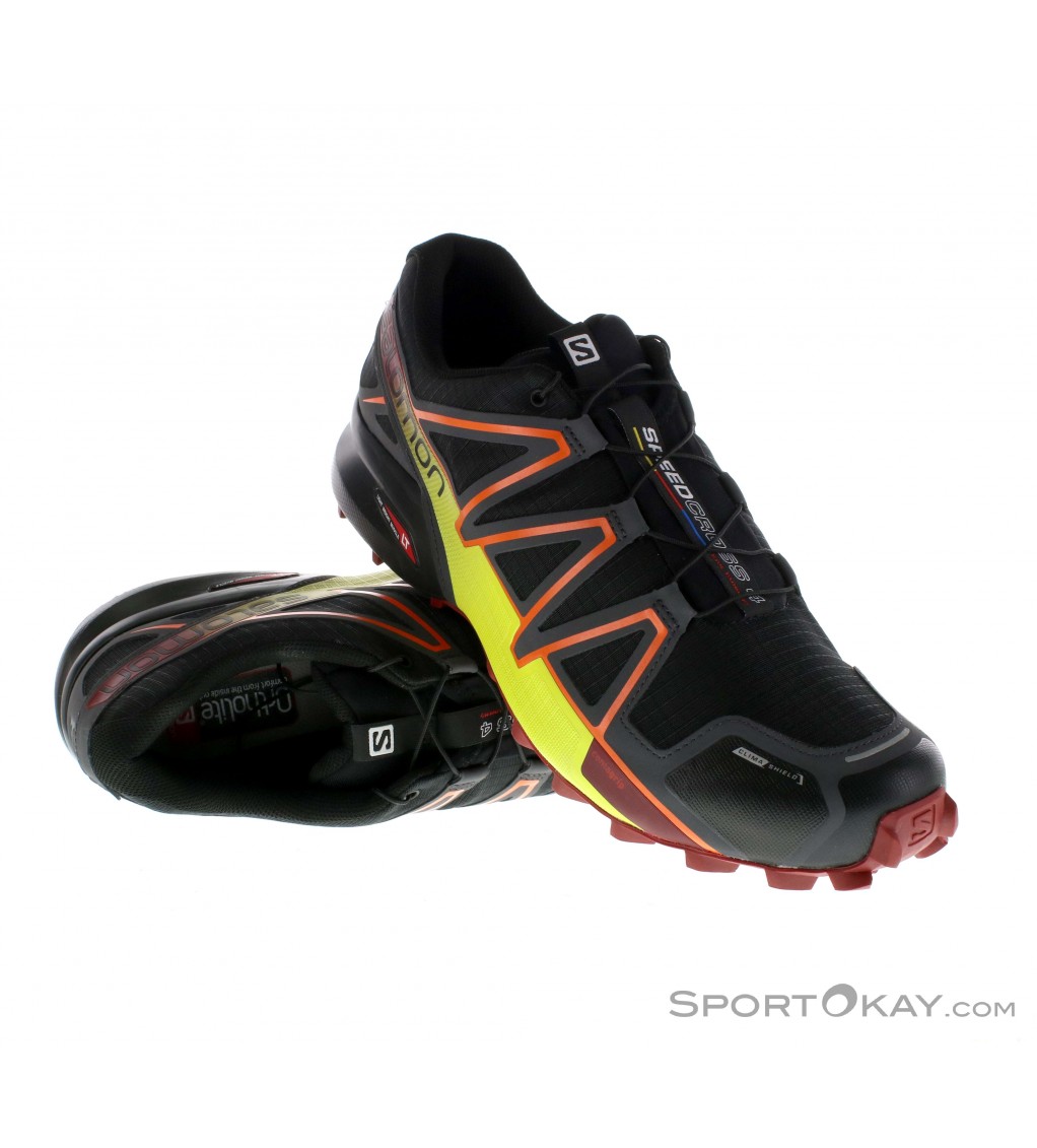 Høj eksponering stadig Spændende Salomon Speedcross 4 CS Mens Trail Running Shoes - Trail Running Shoes -  Running Shoes - Running - All