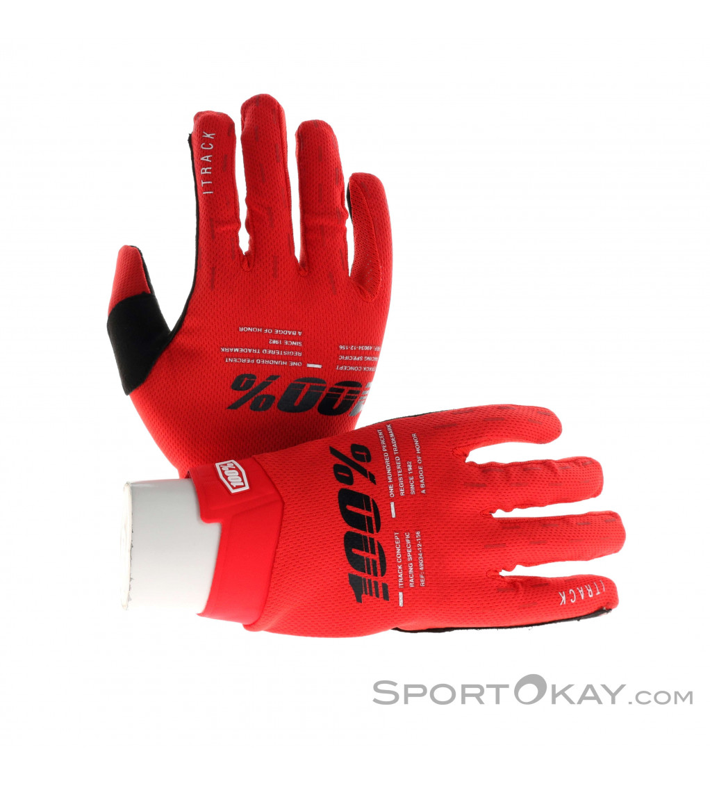 100% iTrack Biking Gloves